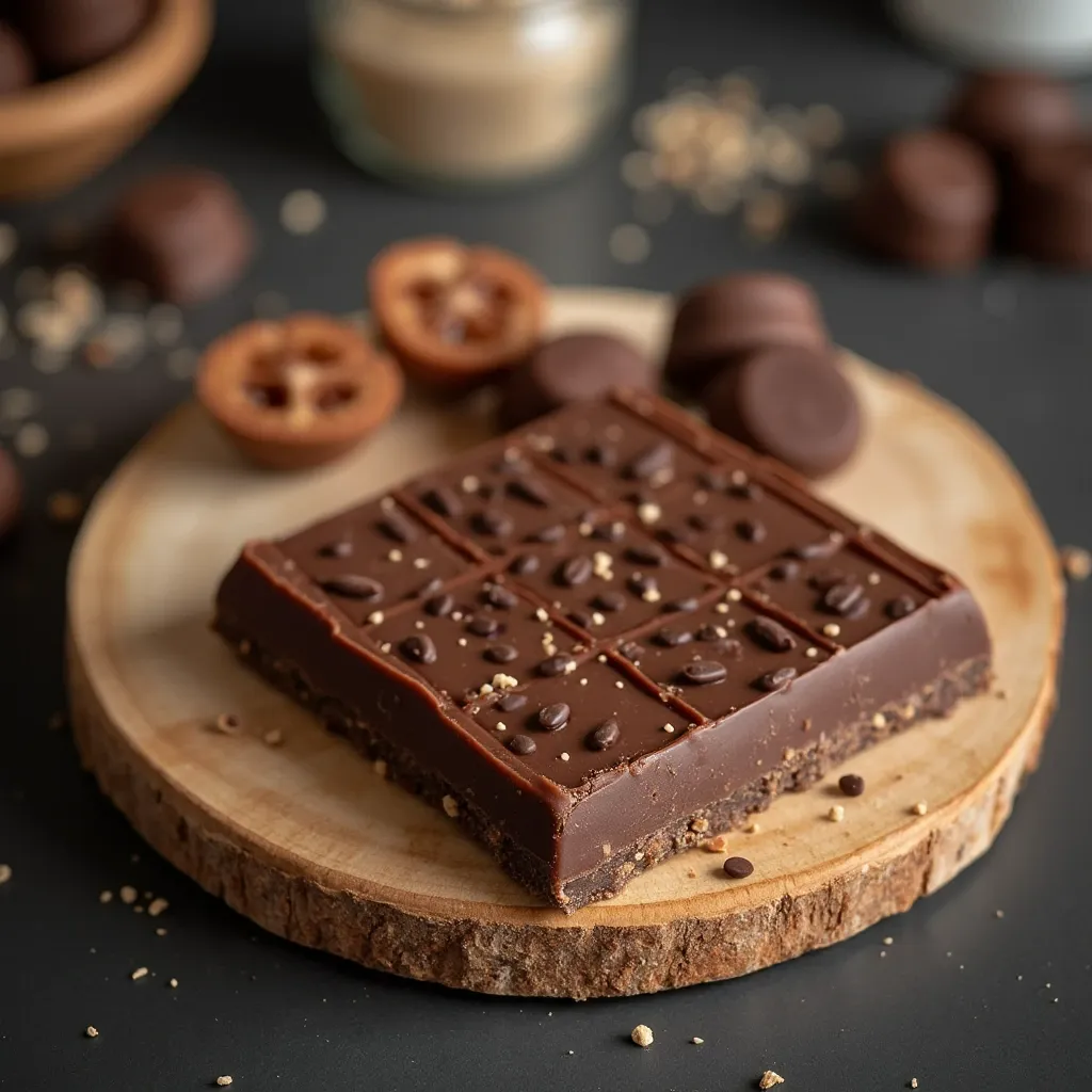What is the Dubai chocolate made of? 2 "Dubai Chocolate with saffron, cardamom, and pistachios, elegantly presented."