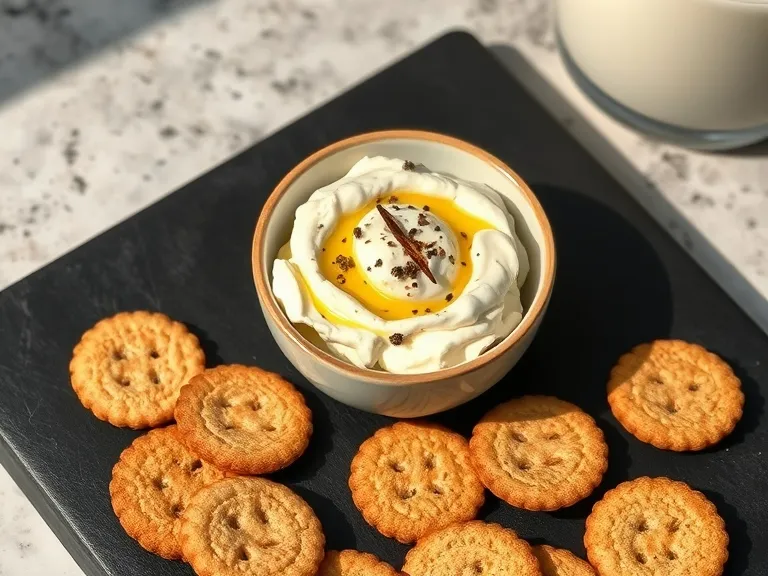 The Best Healthy and Delicious Toppings for Cottage Cheese: 10 Nutrient-Packed Ideas You’ll Love 4 "Cottage cheese garnished with olive oil, black pepper, and paprika served with whole-grain crackers."